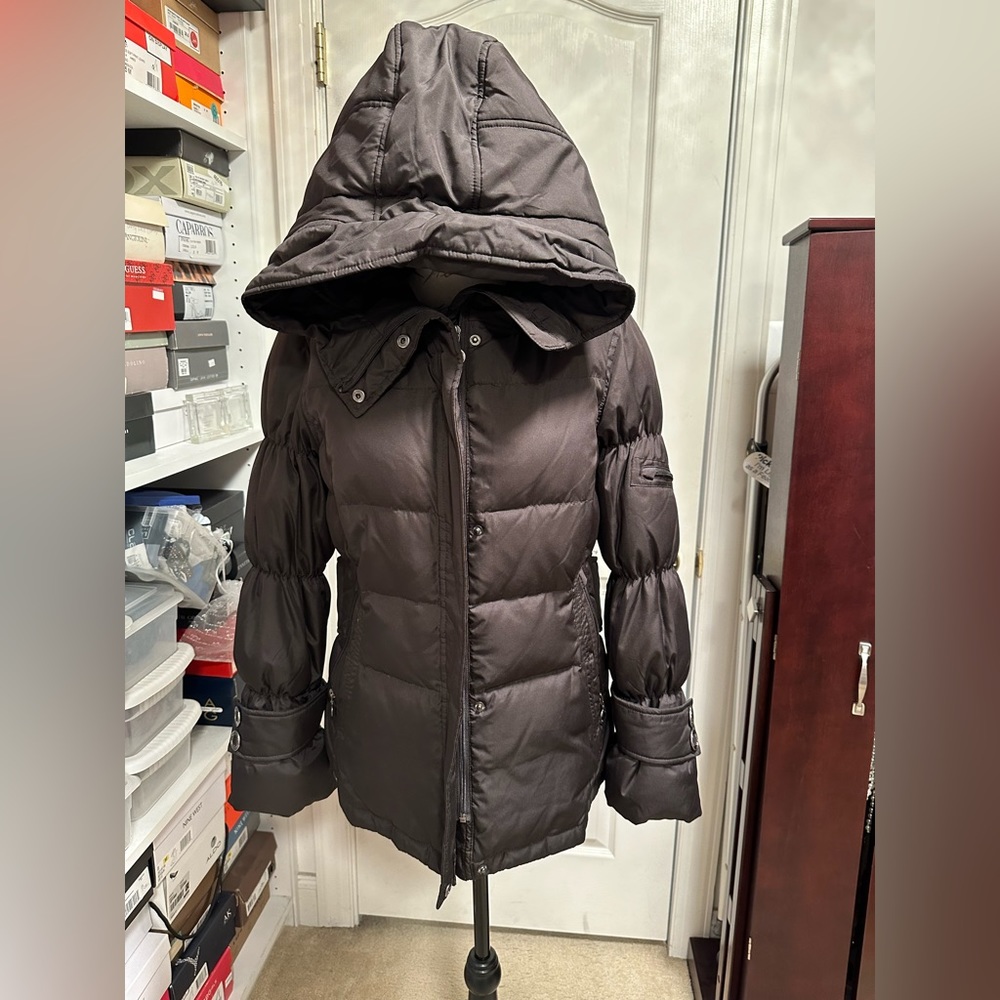 Warm Calvin Klein Jacket with Hood.